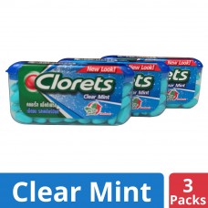 Clorets Actifresh Clear Mint (35's x 3)